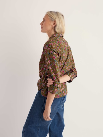 Camicia da donna 'St Keverne' di Seasalt Cornwall in verde