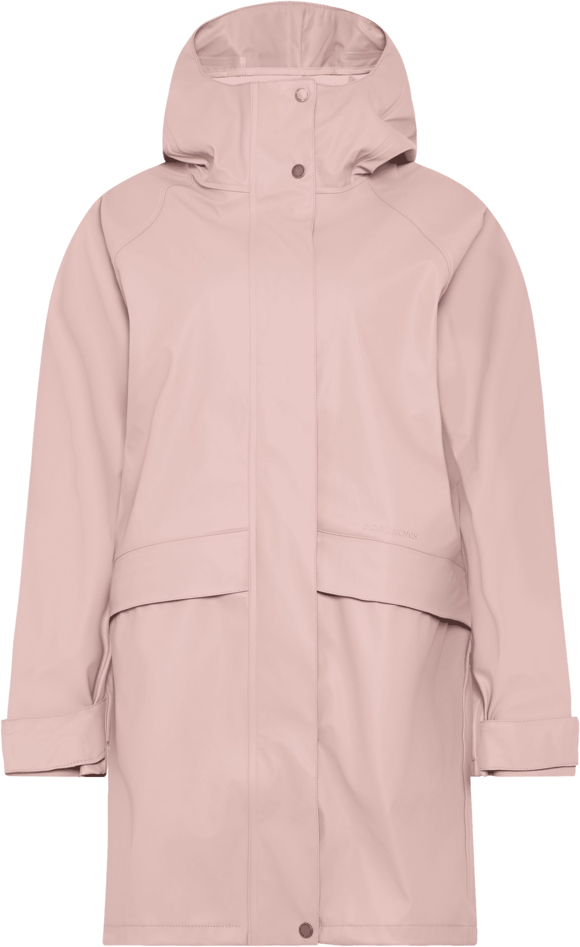 Didriksons Functionele mantel 'ELLY' in Roze: voorkant