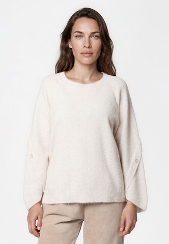 Kleinigkeit Sweater 'Carolin' in White: front