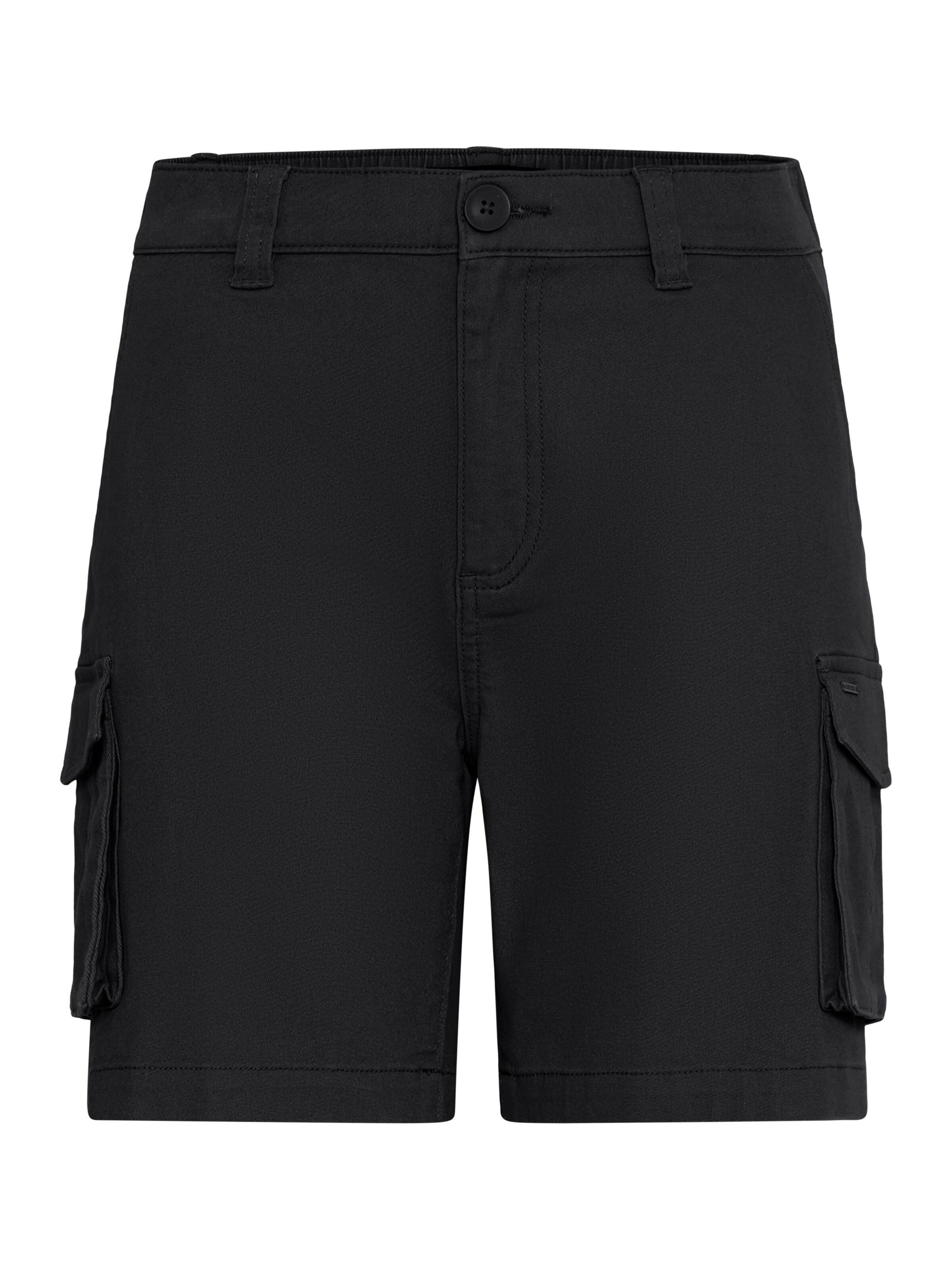 Oxmo Cargobroek &#x27;Kvinne&#x27; in Zwart: voorkant