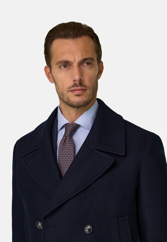 Cappotto di mezza stagione di Boggi Milano in blu: frontale