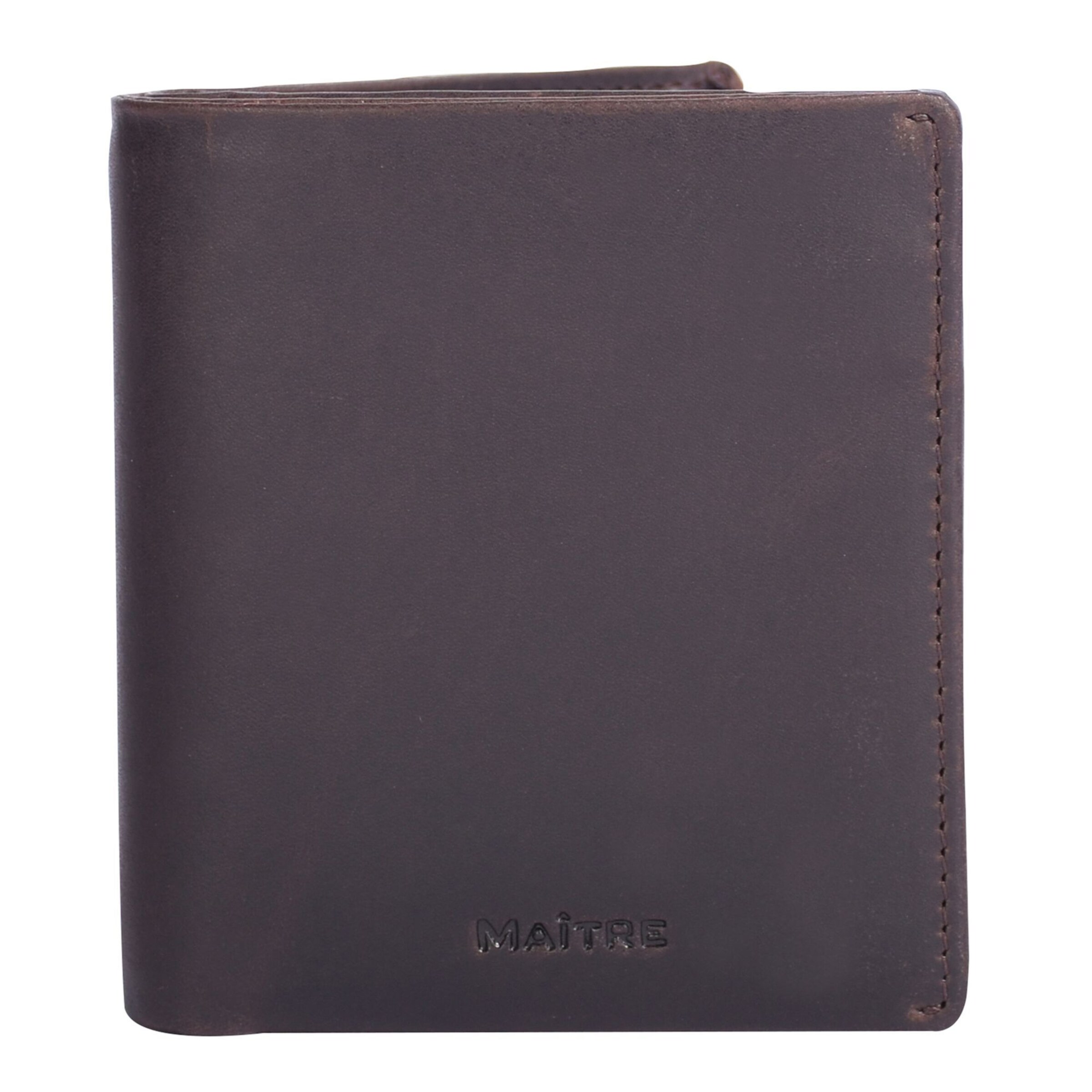 Maître Portemonnee 'Birkheim Habert' in Bruin: voorkant