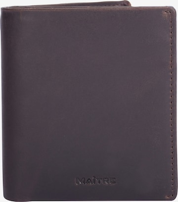 Maître Wallet ' Birkheim Habert BillFold' in Brown: front