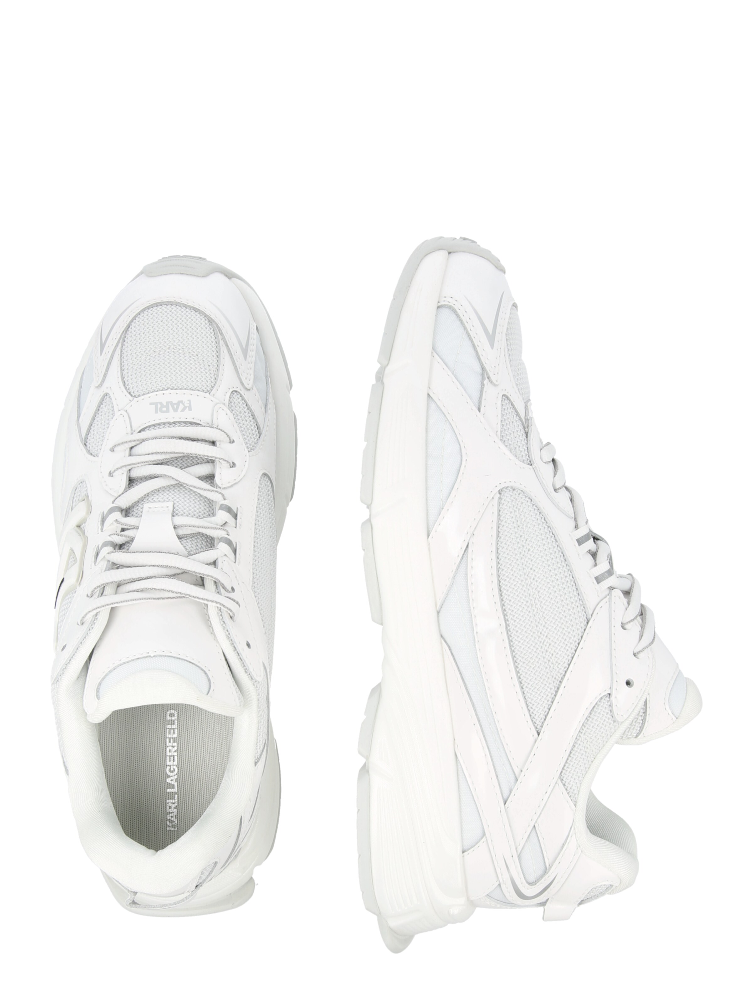 Karl Lagerfeld Platform trainers in White