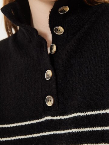 Pull-over Bianco Lucci en noir