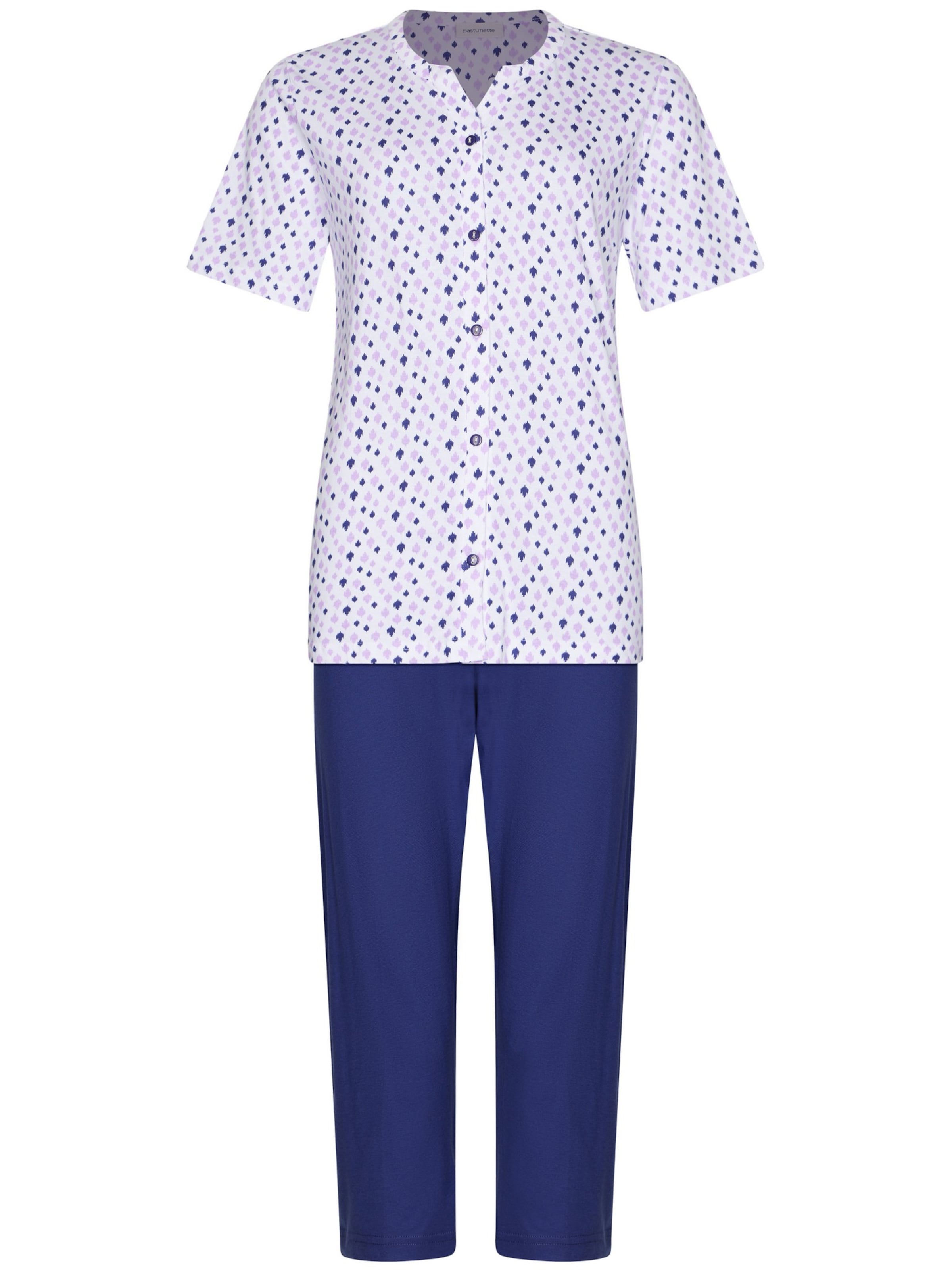 Pastunette Pyjama‌‌‌ in Blau: Vorderseite
