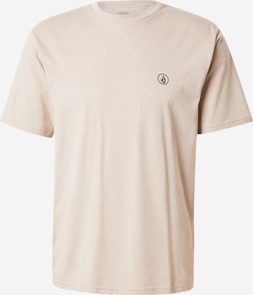 Volcom T-Shirt in Beige: Vorderseite