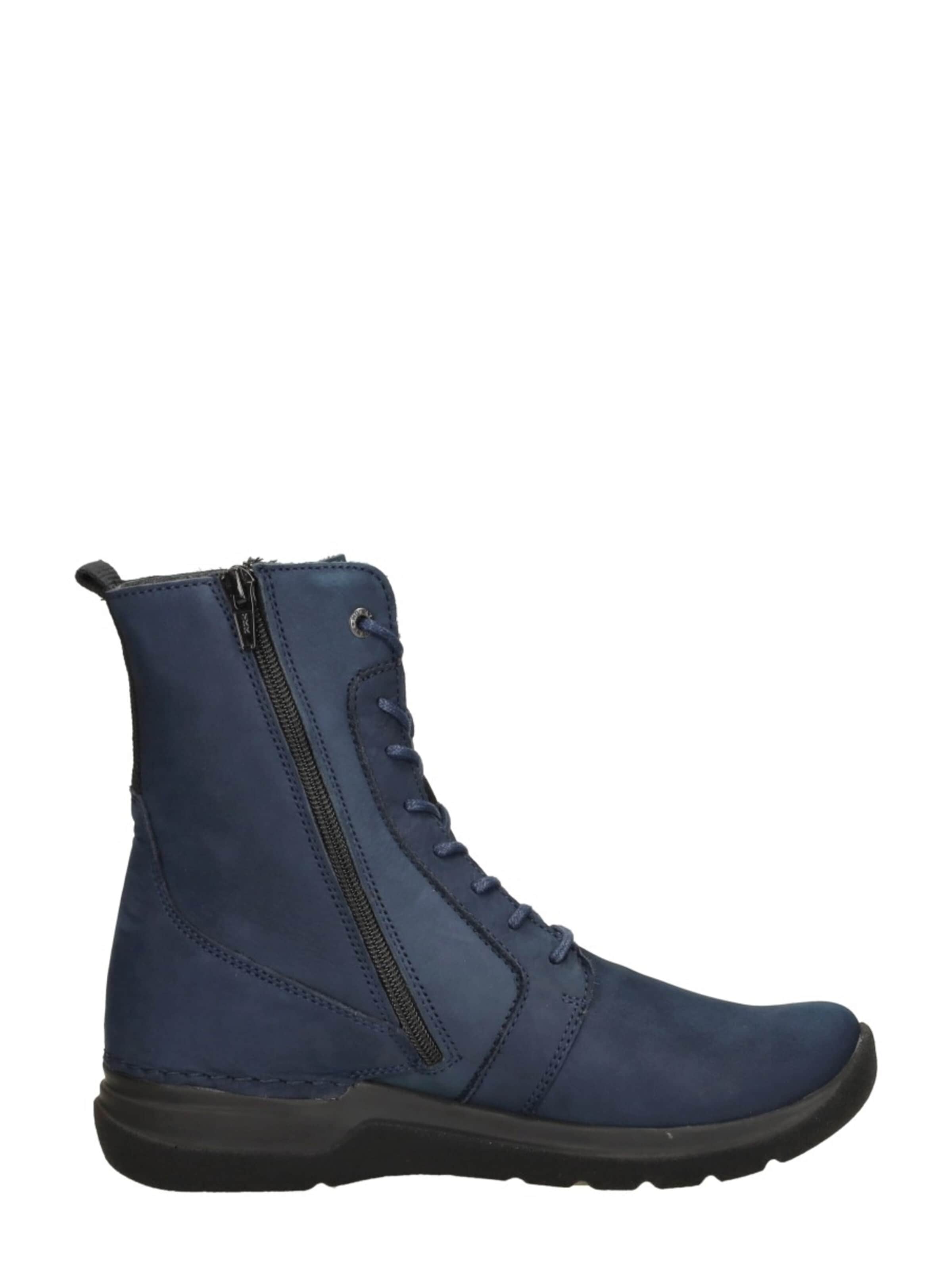 Wolky Schnürstiefelette 'Viper'‌ in Blau