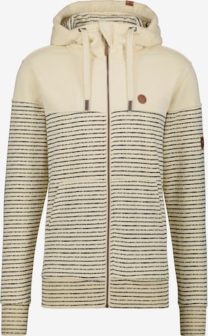 Alife and Kickin Sweatjacke in Beige: predná strana