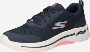 SKECHERS Sportovní boty 'Go Walk Arch Fit' – modrá: přední strana