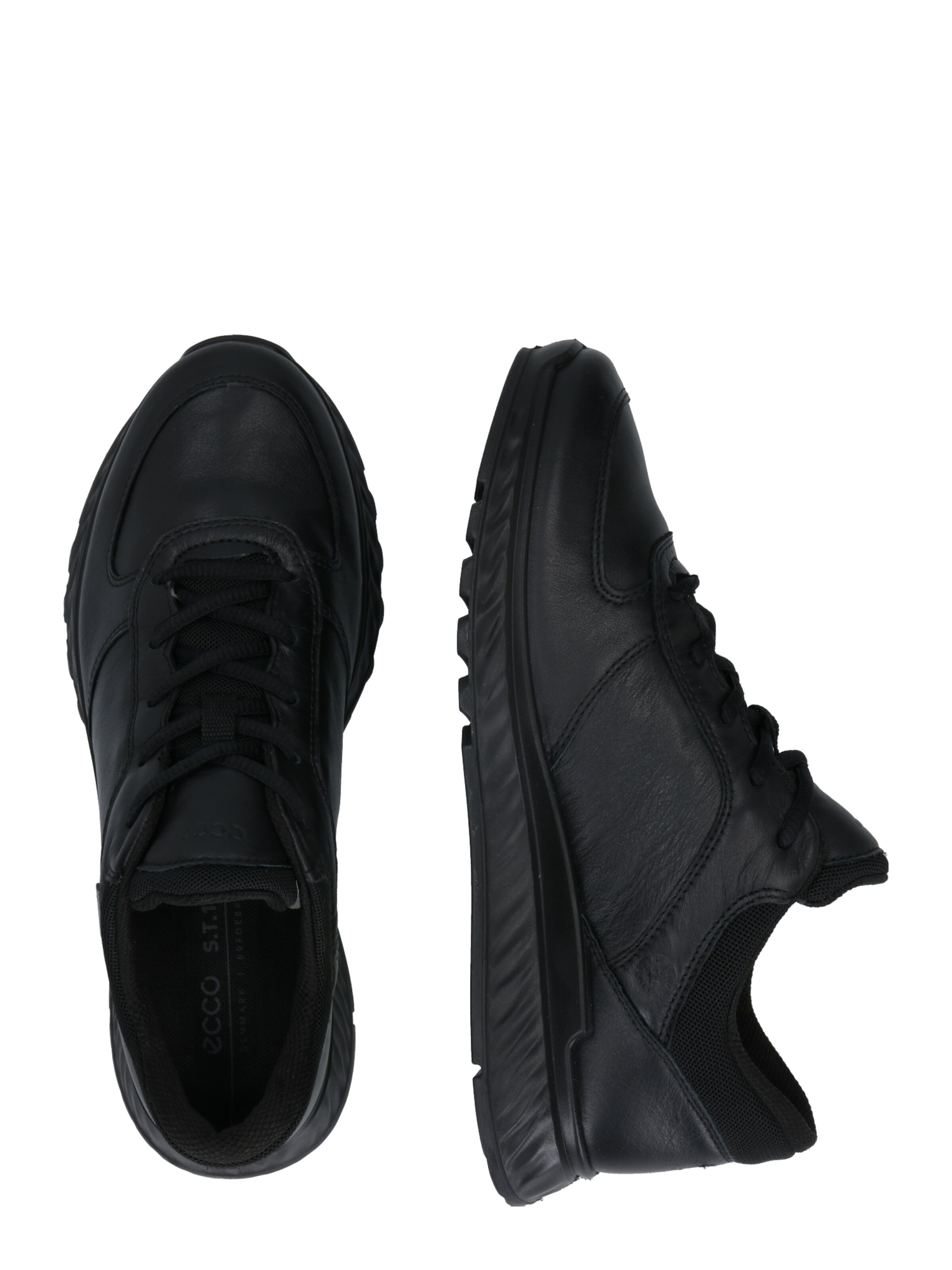 ECCO Platform trainers in Black