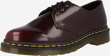 Dr. Martens - Zapatos con cordón 'Vegan 1461' en rojo: frente
