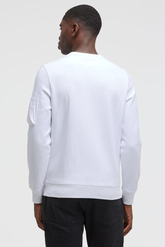 CAMP DAVID Sweatshirt in Weiß