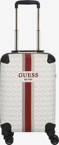 Trolley di GUESS in bianco: frontale