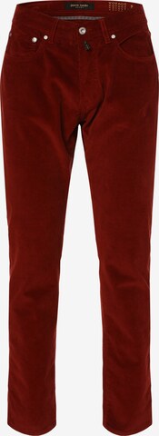 PIERRE CARDIN Pants 'Lyon' in Red: front