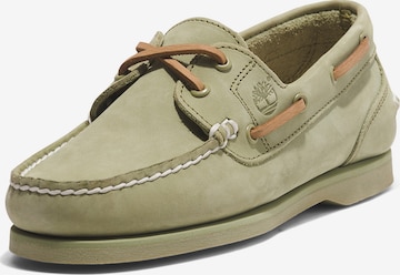 TIMBERLAND - Mocasines en verde: frente