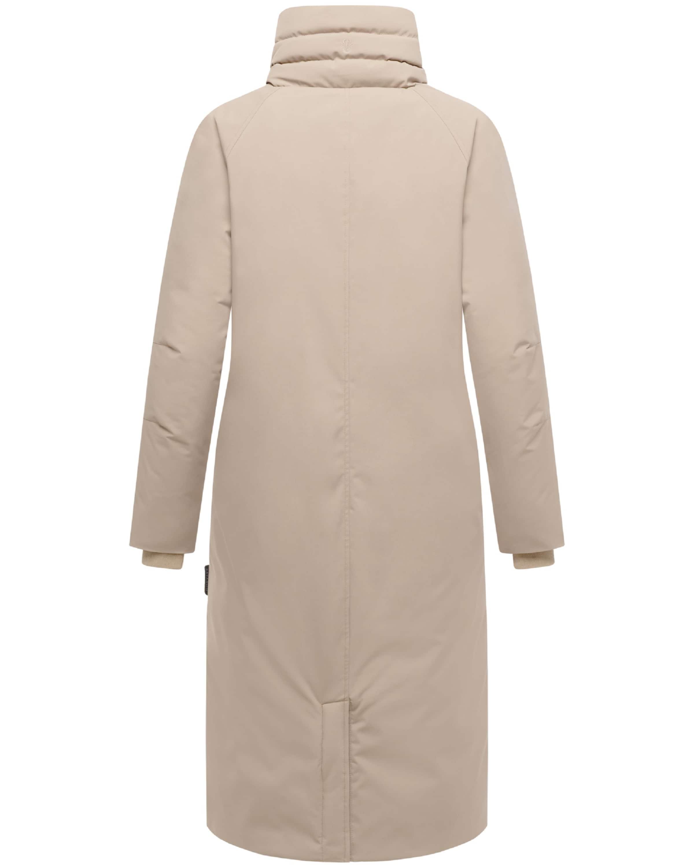 NAVAHOO Winter coat 'Traumblüte 14' in Grey