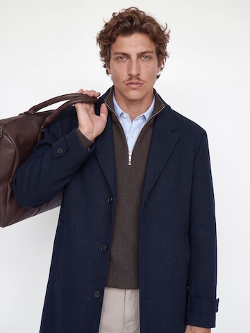 JACK & JONES Between-Seasons Coat in Blue