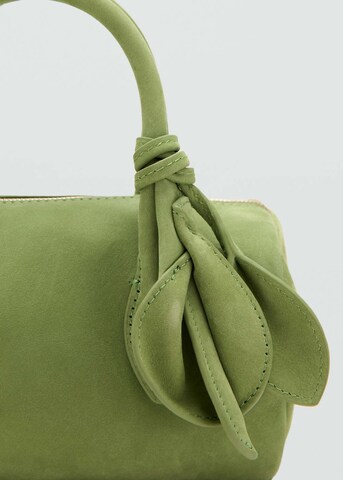 MANGO Handtasche in Grün