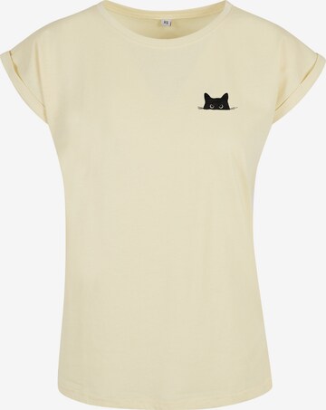 Urban Classics T-Shirt in Gelb: Vorderseite