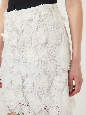 YAS - Falda 'YASBluma' en blanco