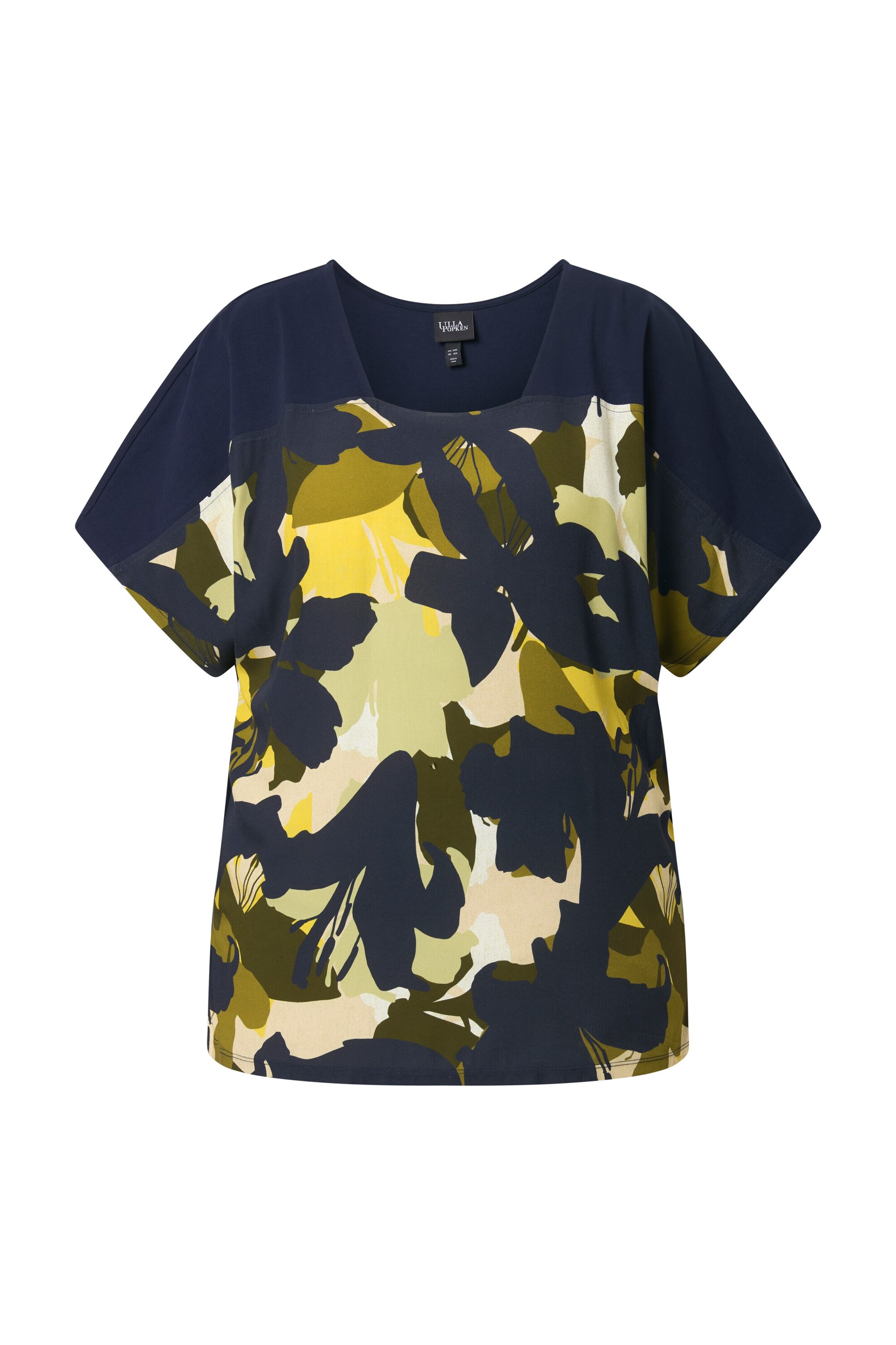 Ulla Popken Shirt in Blau: Vorderseite