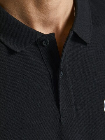 JACK & JONES Poloshirt 'Shark' in Schwarz