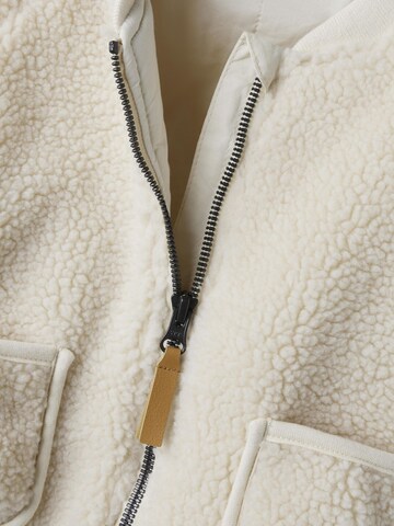 NAME IT Between-season jacket 'Teddy' in Beige