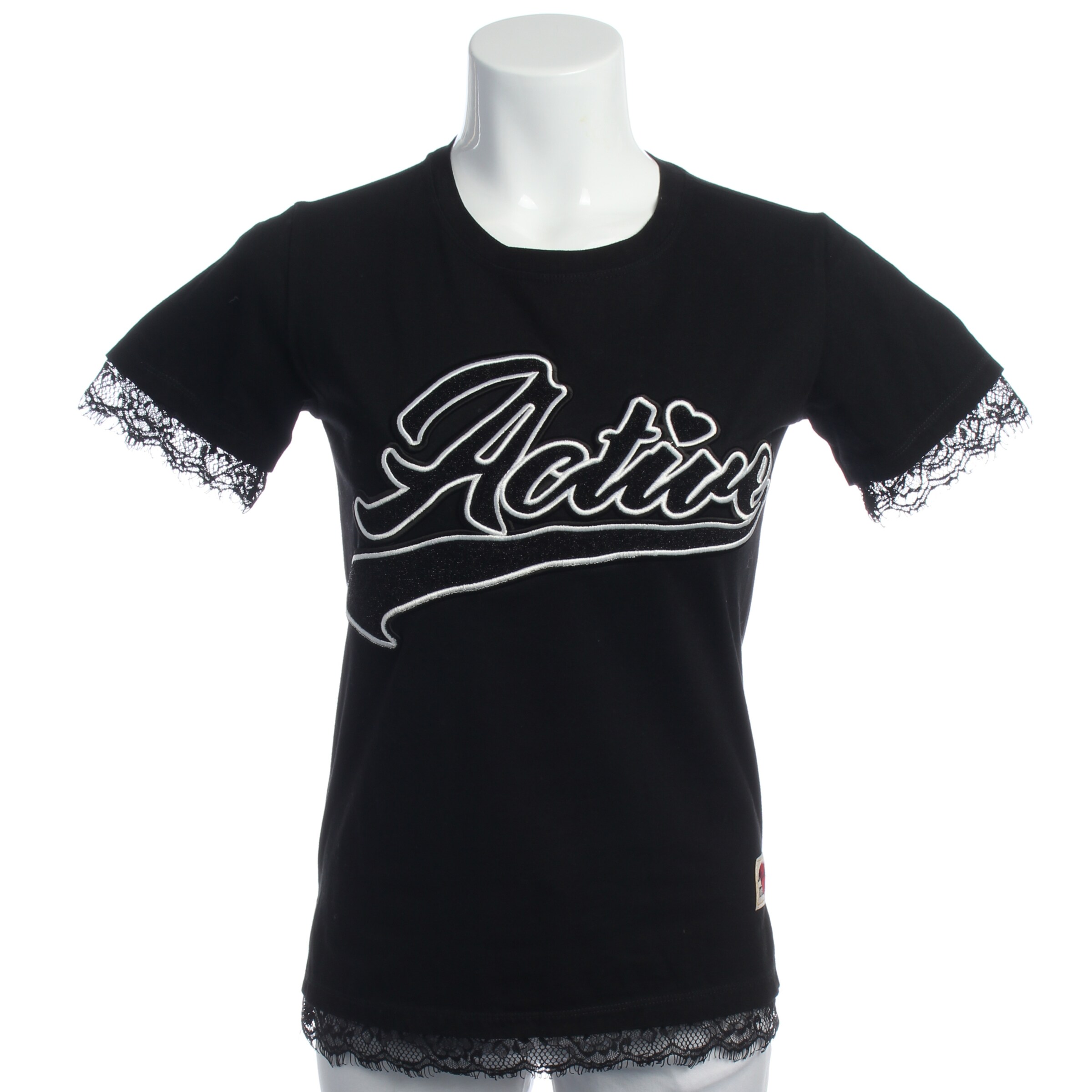 Twin Set Top & Shirt in S in Black: front