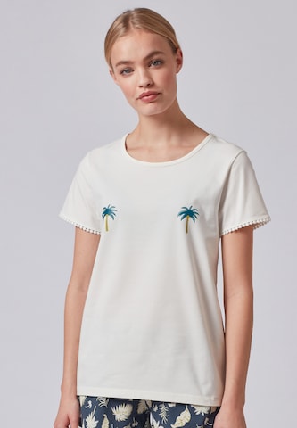 Skiny T-Shirt in Weiß: predná strana