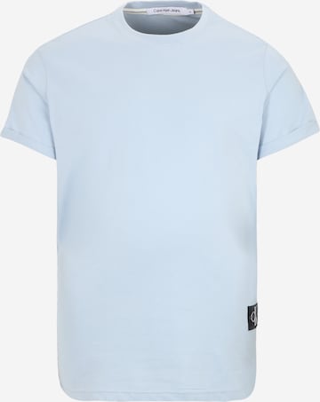 Calvin Klein Jeans Plus Tričko – modrá: přední strana