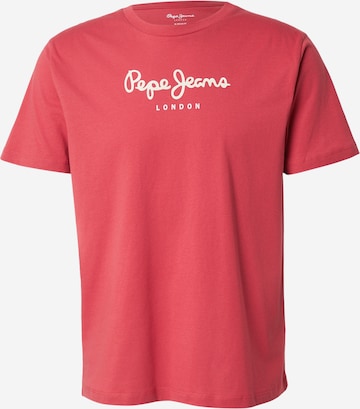 Maglietta 'Eggo' di Pepe Jeans in rosso: frontale