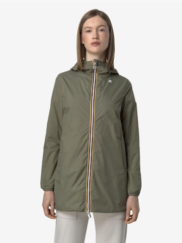 Giacca di mezza stagione di K-Way in verde