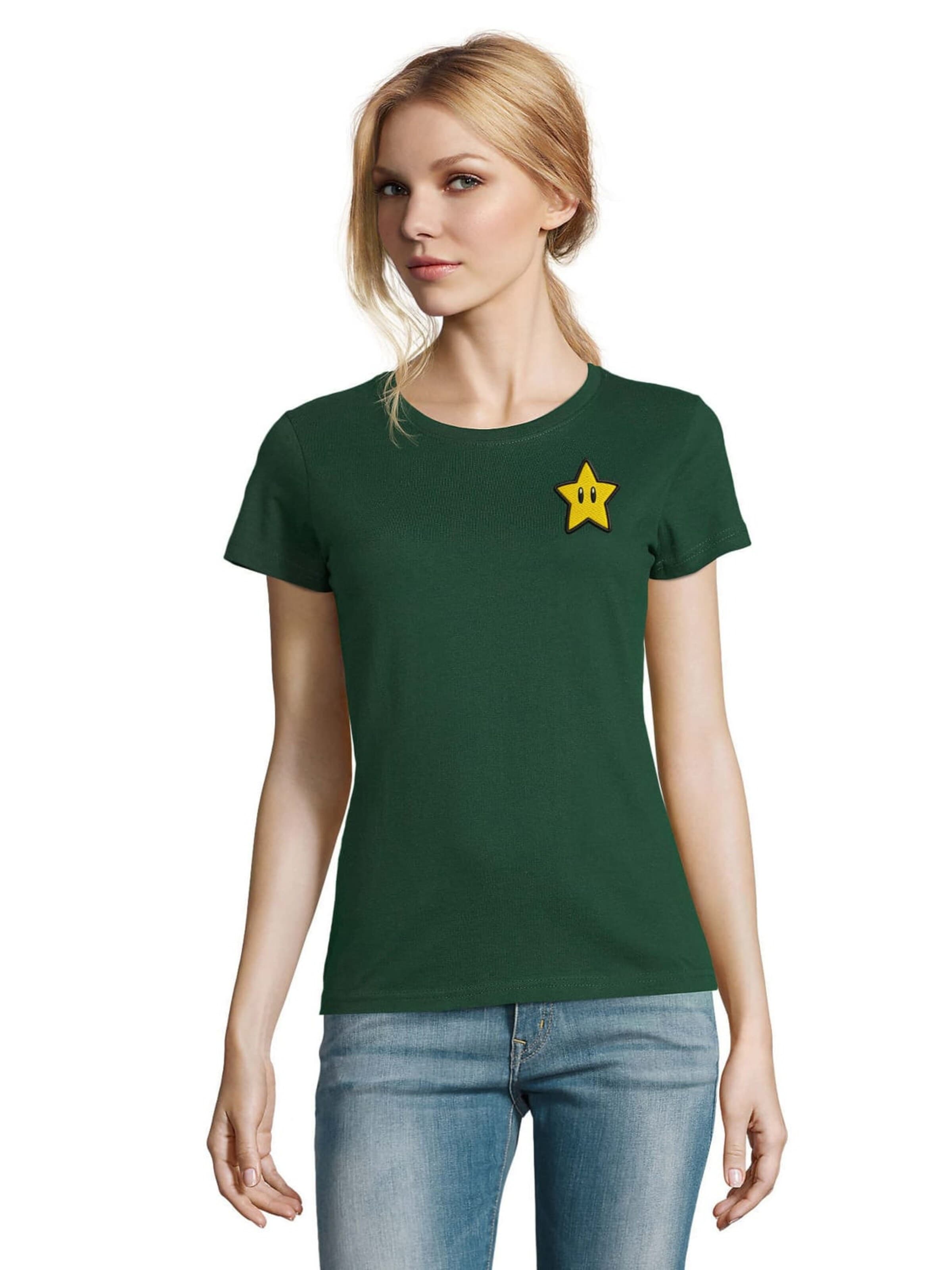 Blondie & Brownie Shirt in Green: front