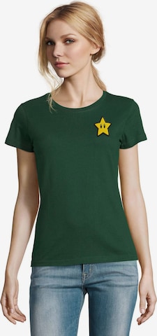 Blondie & Brownie Shirt in Green: front
