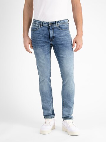 LERROS Slimfit Jeans in Blauw: voorkant