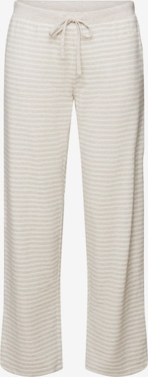 ESPRIT Pantalon de pyjama en beige / sable, Vue avec produit