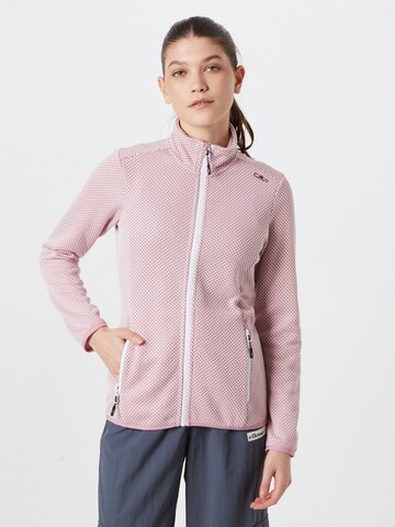 CMP Athletic fleece jacket in Pink: front