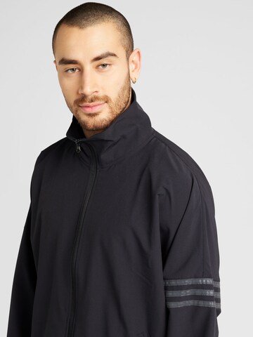 ADIDAS ORIGINALS Sweatjacke 'Street Neuclassics' in Schwarz