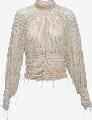 Salsa Jeans Blouse in Beige: voorkant