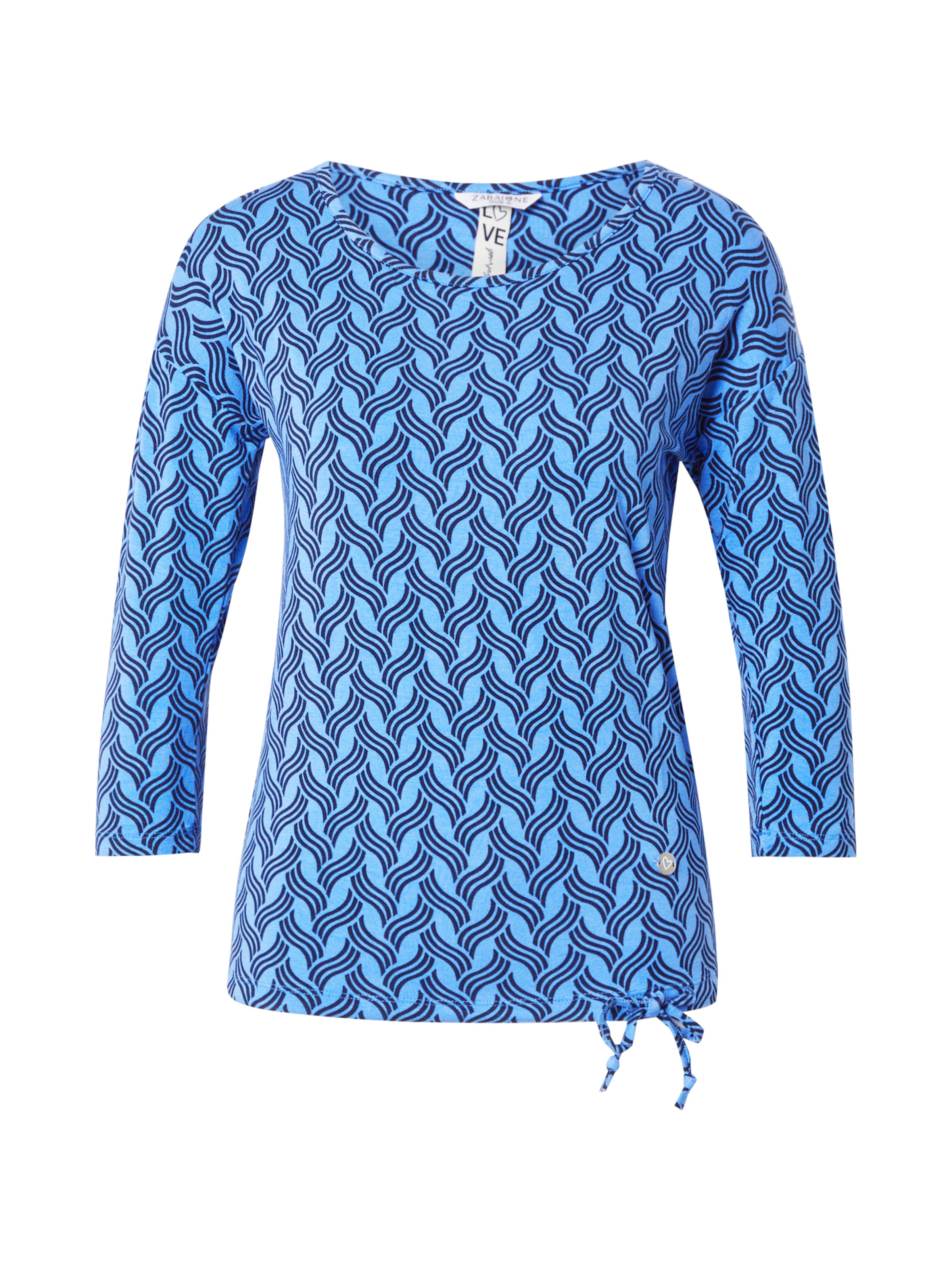 T-shirt &#x27;Mi44nara&#x27; ZABAIONE en bleu : devant