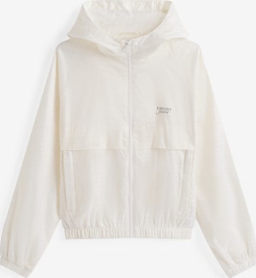 Tommy Jeans Välikausitakki värissä valkoinen: etupuoli