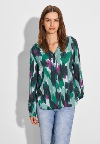 CECIL Blouse in Green: front