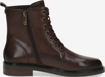 CAPRICE Lace-Up Ankle Boots in Brown