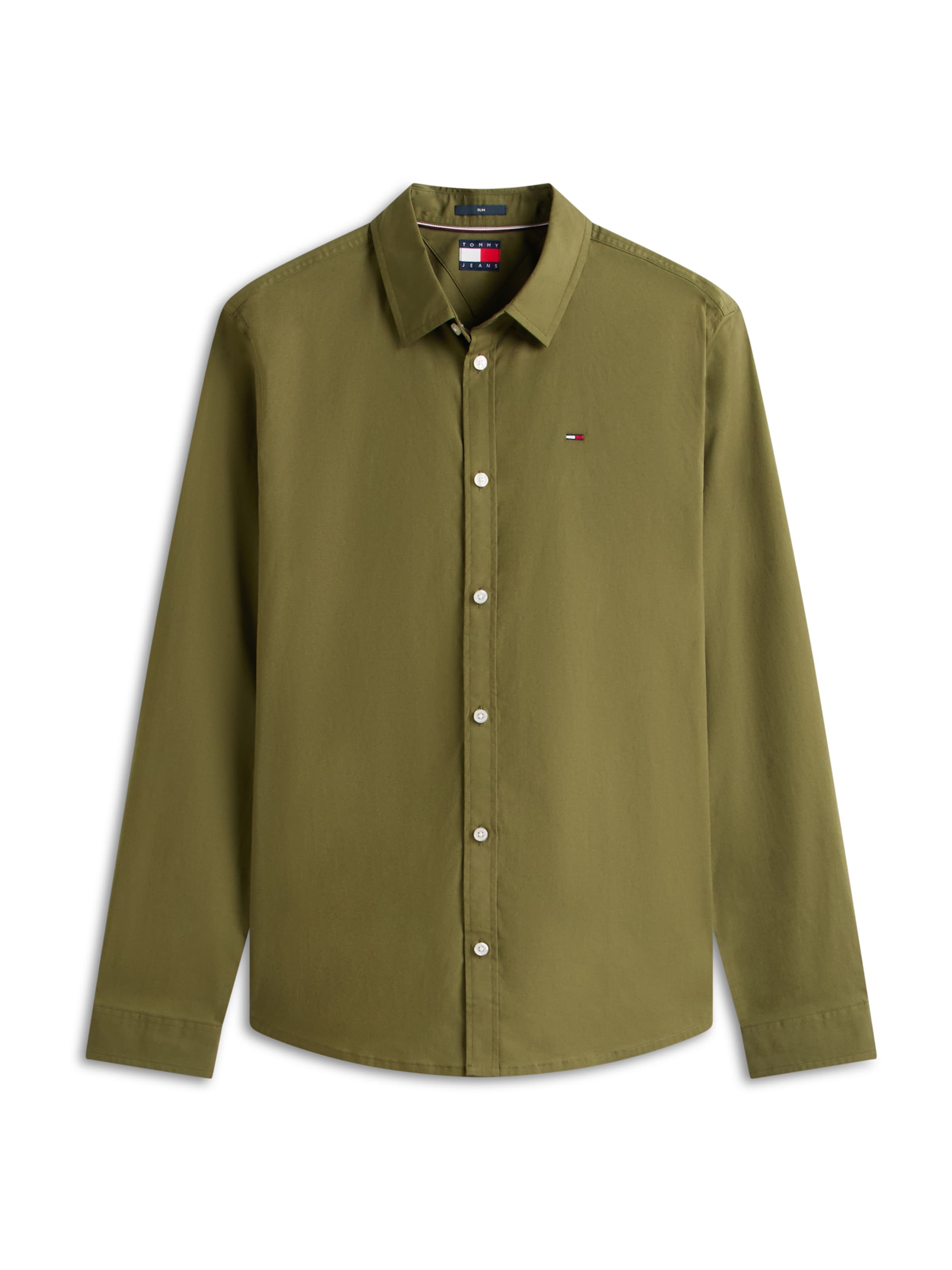 Tommy Jeans Πουκάμισο σε πράσινο: μπροστά