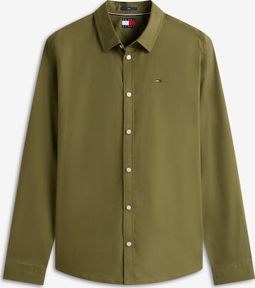 Camicia di Tommy Jeans in verde: frontale