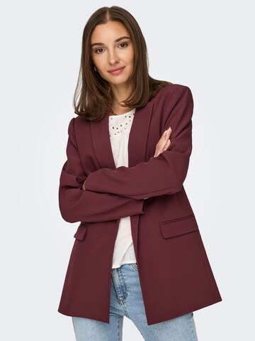 Blazer 'ELLY' ONLY en rouge