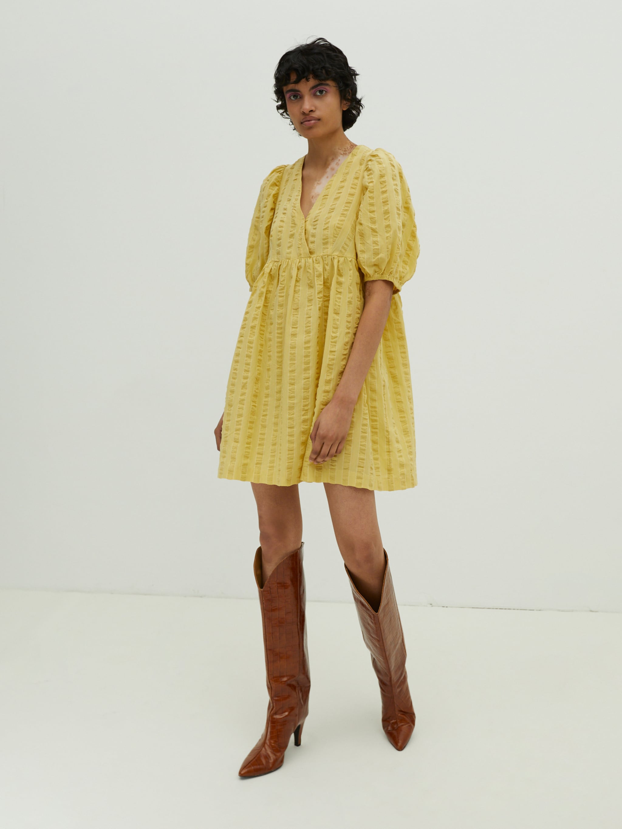 EDITED Produkte Kleid 'Hattie' gelb