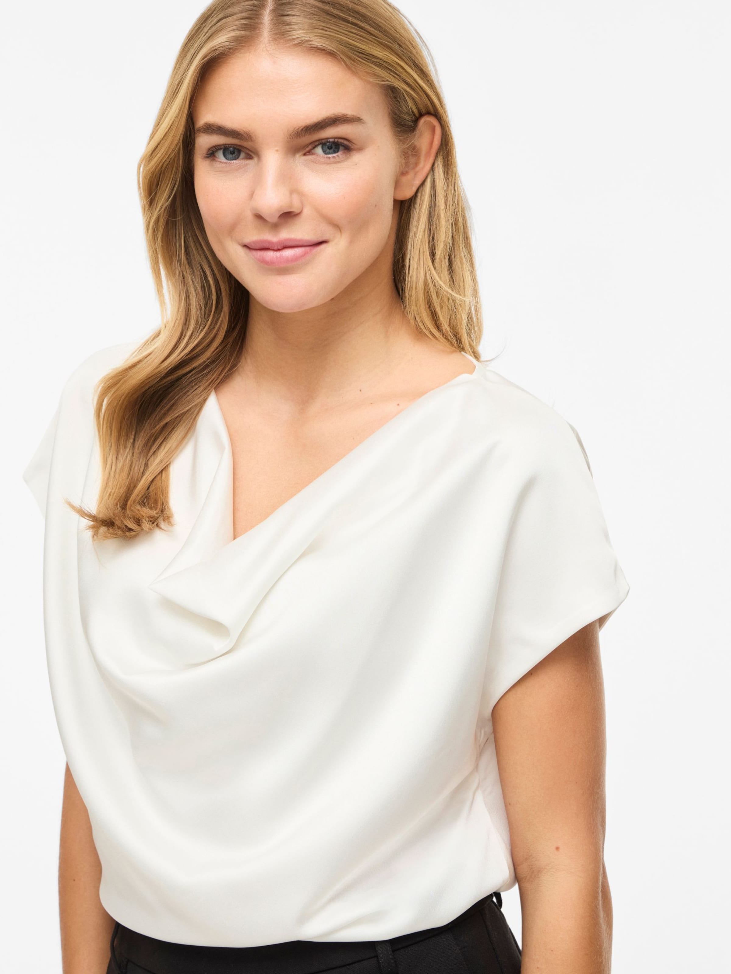 VILA - Top 'VIELLETTE' en blanco