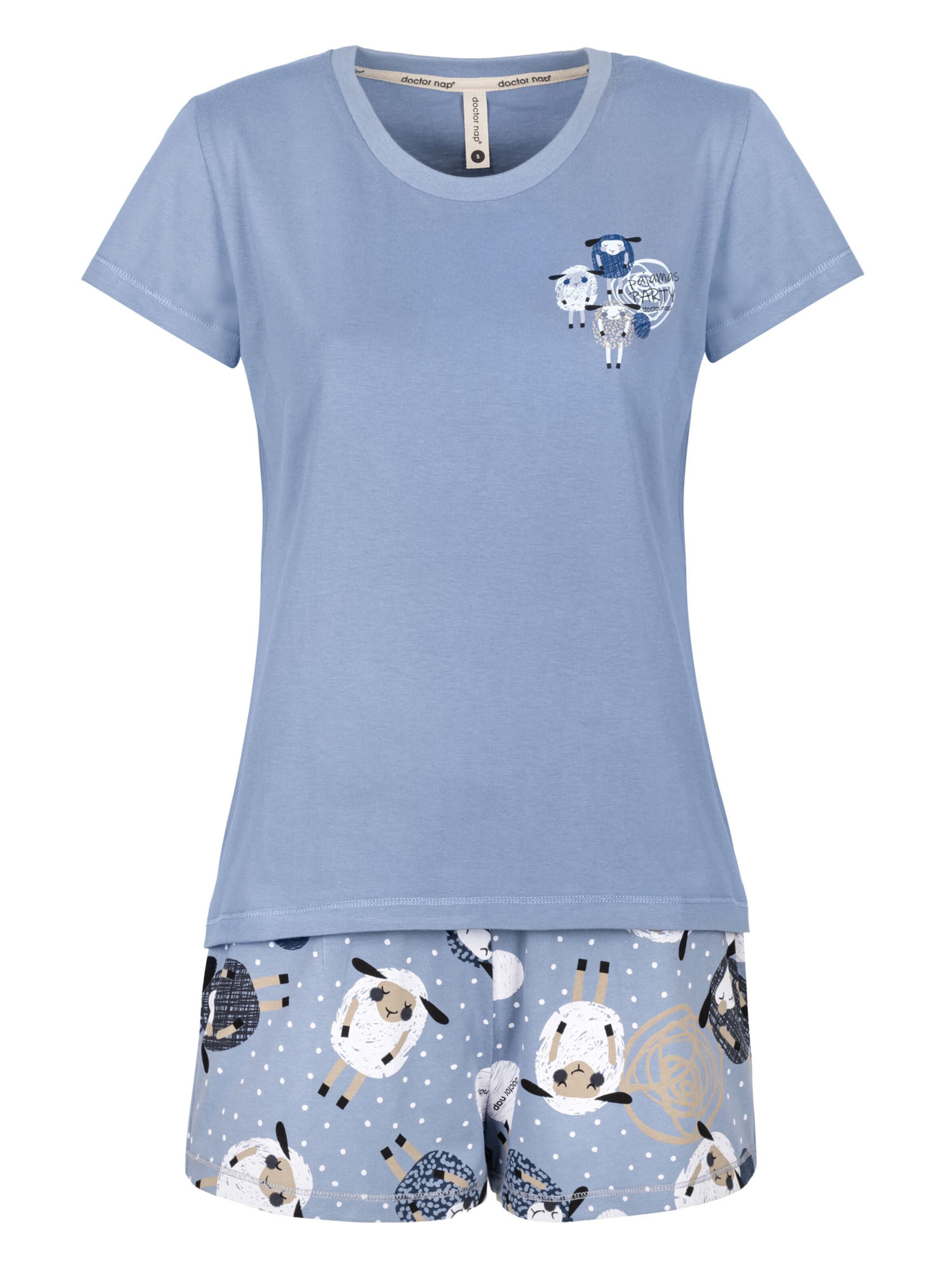 Doctor nap Pyjama 'Doctor Nap'‌‌‌‌ in Blau: Vorderseite